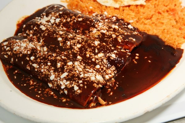 Chicken Mole Enchiladas
 Easy Chicken Mole Enchiladas