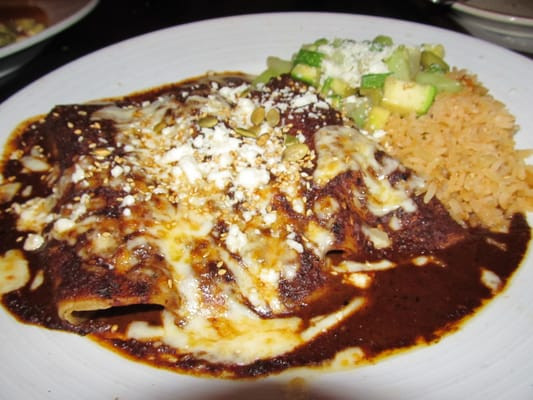 Chicken Mole Enchiladas
 Chicken Mole Enchiladas de Tia Maria