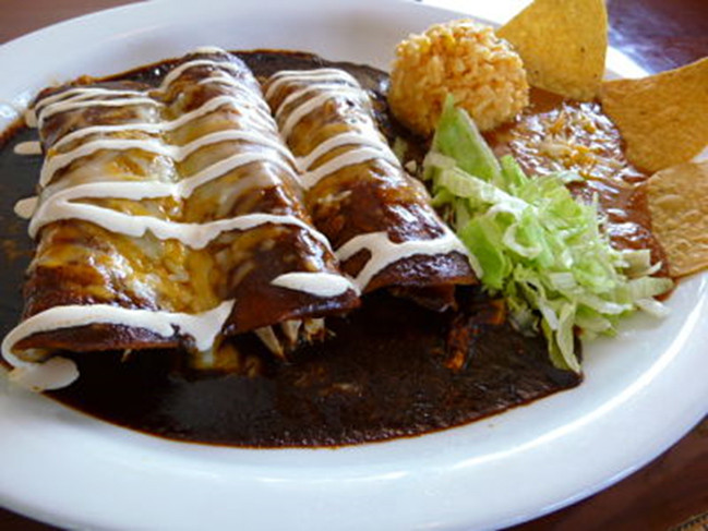 Chicken Mole Enchiladas
 Super Easy Chicken Mole Enchiladas – Mi Huerta Products