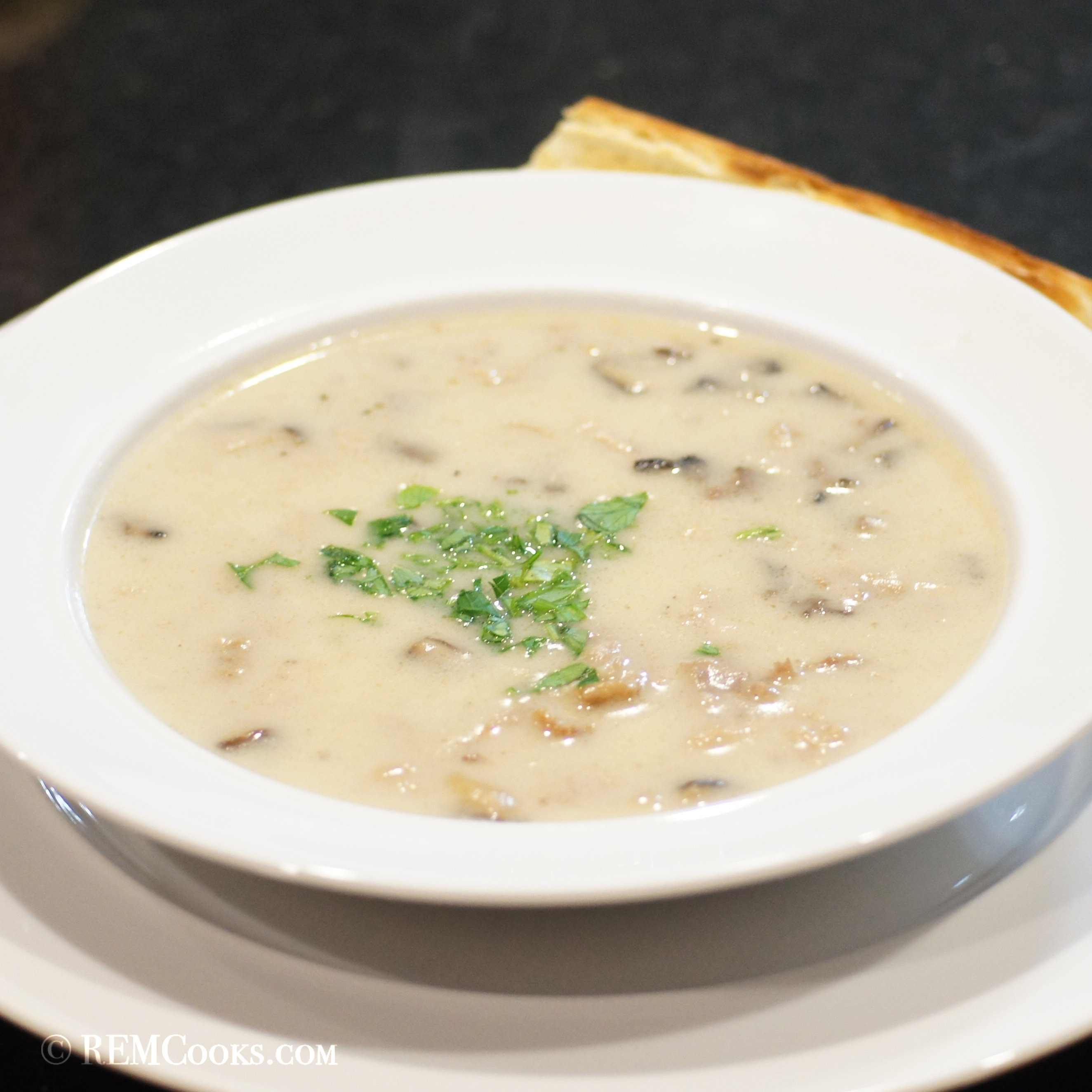 Chicken Mushroom Soup
 Cream of Chicken and Mushroom soup