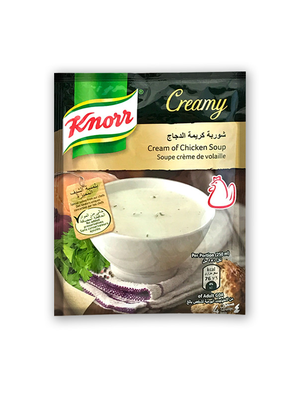 Chicken Noodle Soup Seasoning
 Knorr Creamy Chicken Soup 12x60g Soup & Seasoning PRODUCTS