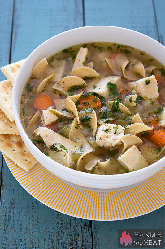 Chicken Noodle Soup Slow Cooker
 Slow Cooker Chicken Noodle Soup Handle the Heat