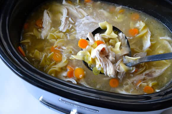 Chicken Noodle Soup Slow Cooker
 Just a Taste