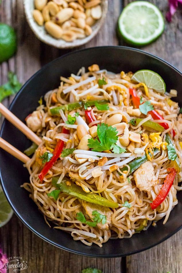Chicken Pad Thai Recipe
 BEST Chicken Pad Thai Noodles Meal Prep RECIPE VIDEO
