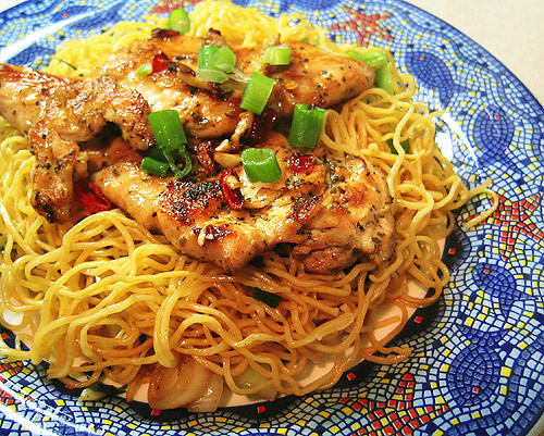 Chicken Pan Fried Noodles
 blah blah January 2006