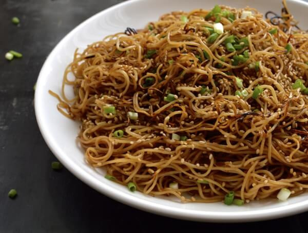 Chicken Pan Fried Noodles
 Pan fried Honey Hoisin Noodles The Woks of Life