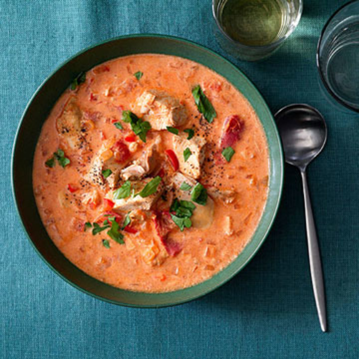 Chicken Paprikash Soup
 Chicken Paprikash Stoup Rachael Ray Every Day