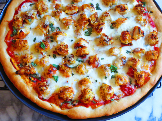 Chicken Parm Pizza
 Chicken Parmesan Pizza