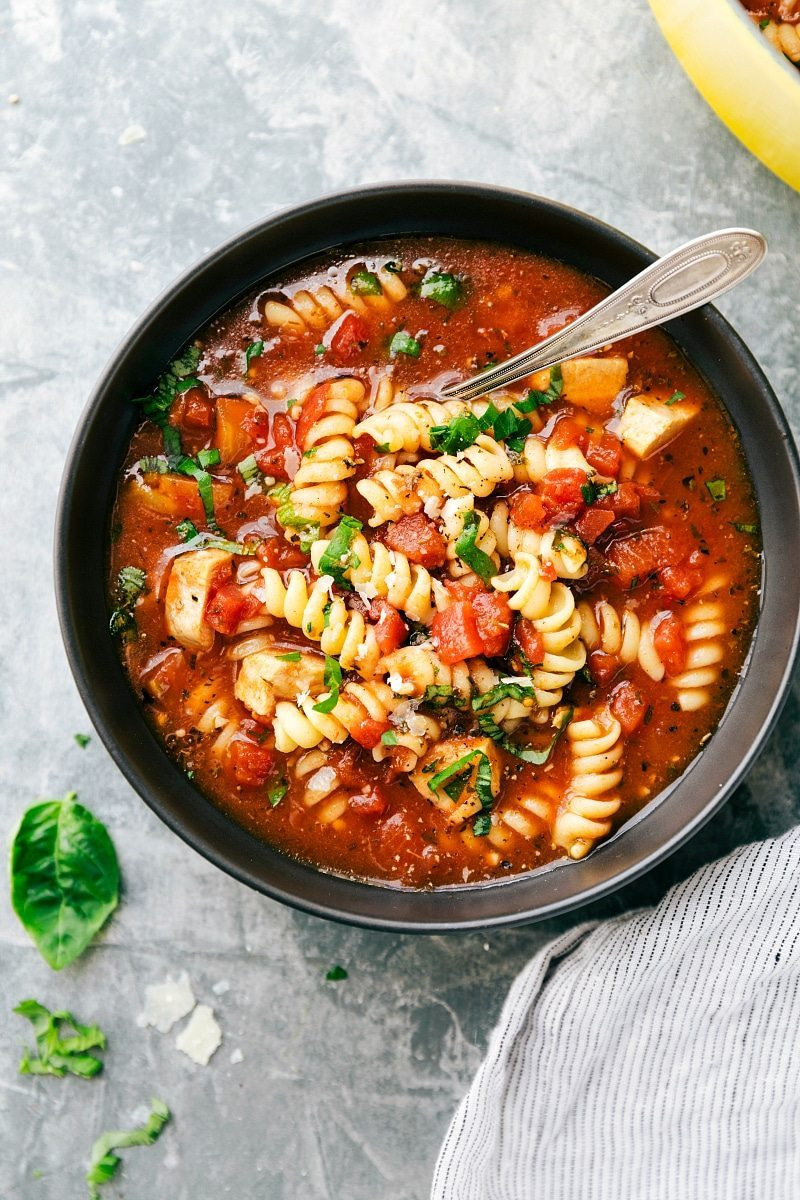 Chicken Parmesan Soup
 20 Minute Chicken Parmesan Soup Chelsea s Messy Apron