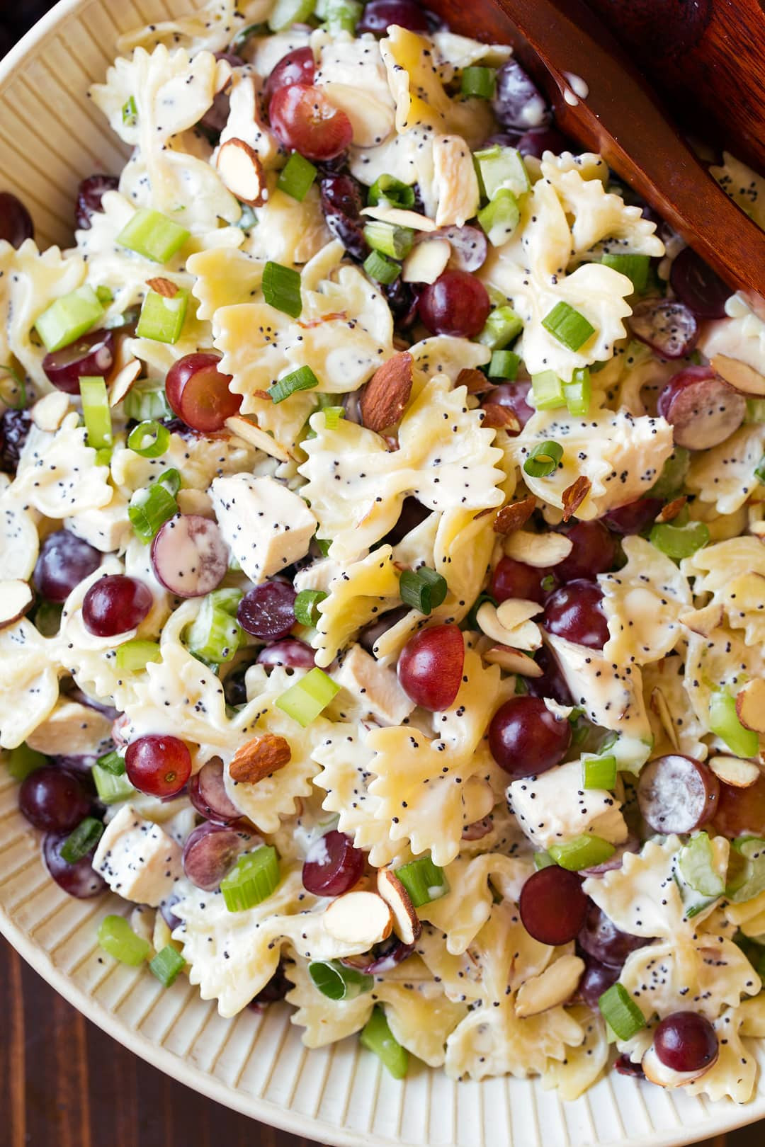 Chicken Pasta Salad
 Poppy Seed Chicken and Grape Pasta Salad Cooking Classy