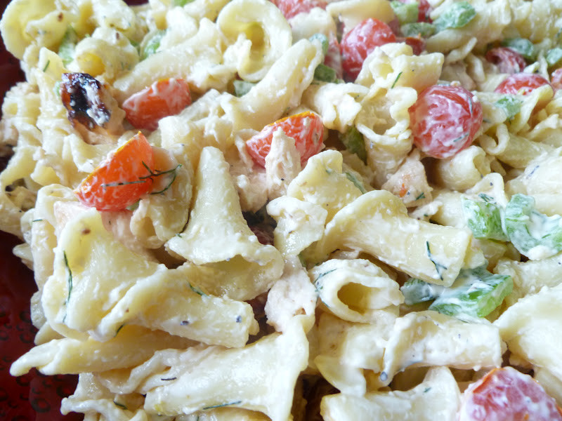 Chicken Pasta Salad With Mayo
 ly From Scratch Grilled Chicken Pasta Salad with Garlic