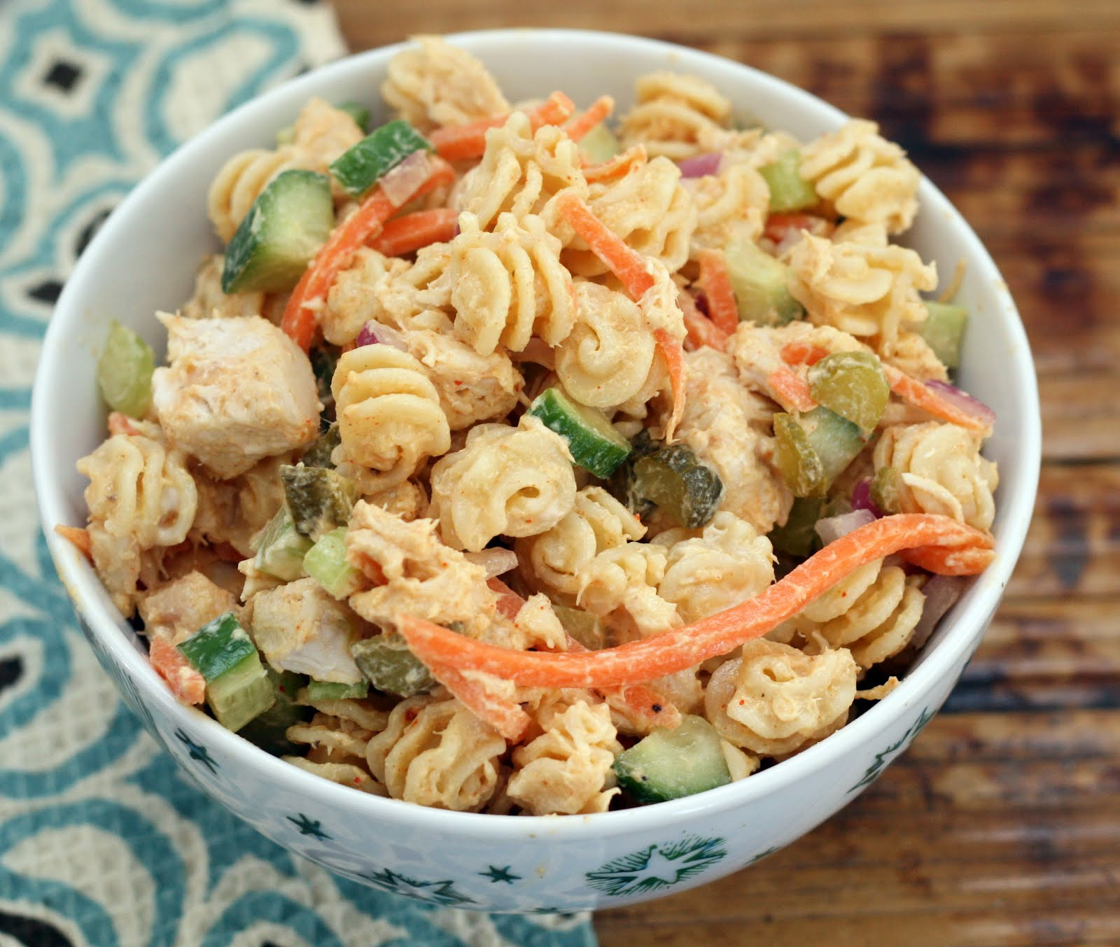 Chicken Pasta Salad With Mayo
 Chicken Pasta Salad With Mayo