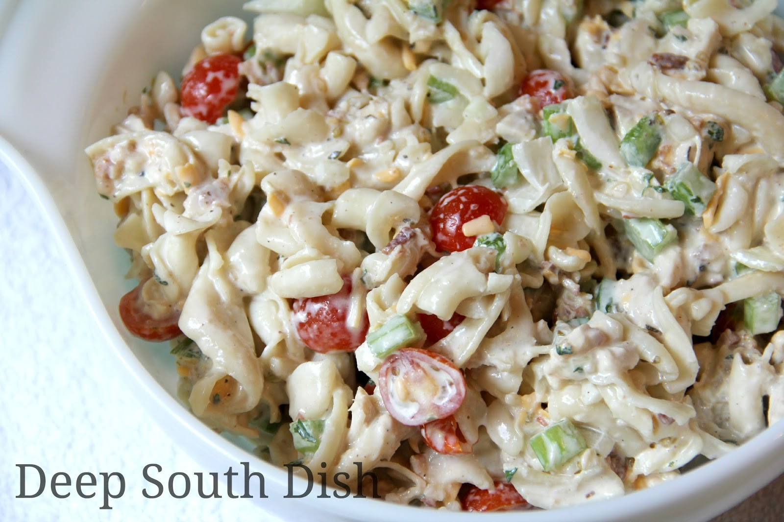 Chicken Pasta Salad With Mayo
 Chicken Pasta Salad With Mayo