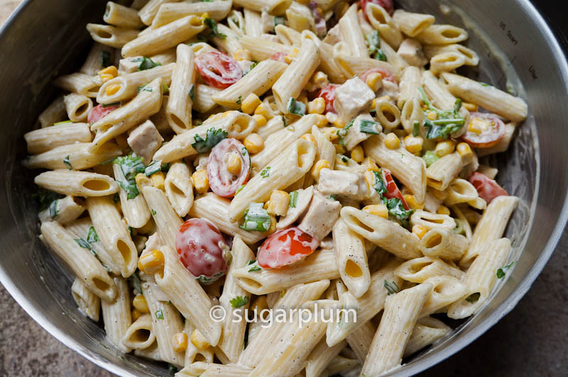 Chicken Pasta Salad With Mayo
 chicken pasta salad mayonnaise dressing