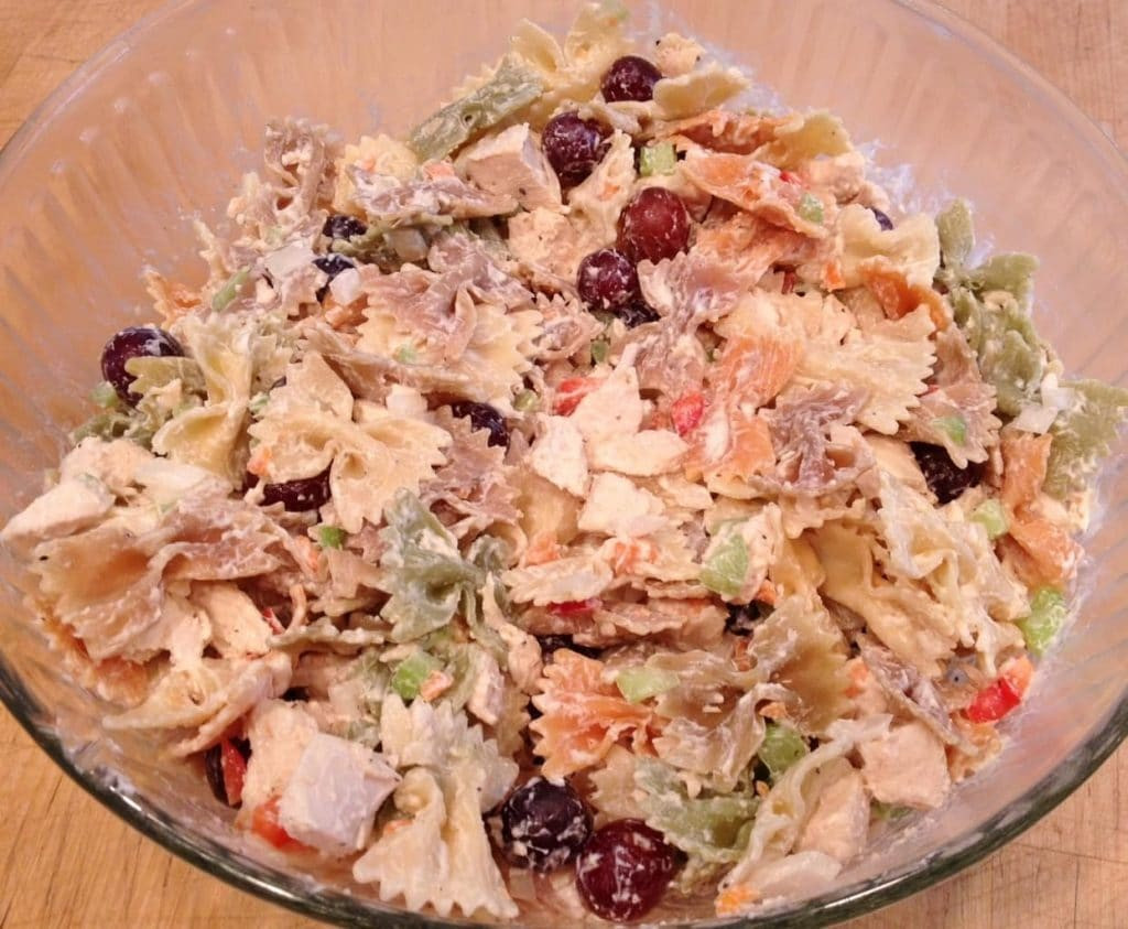 Chicken Pasta Salad With Mayo
 Chicken Pasta Salad With Mayo