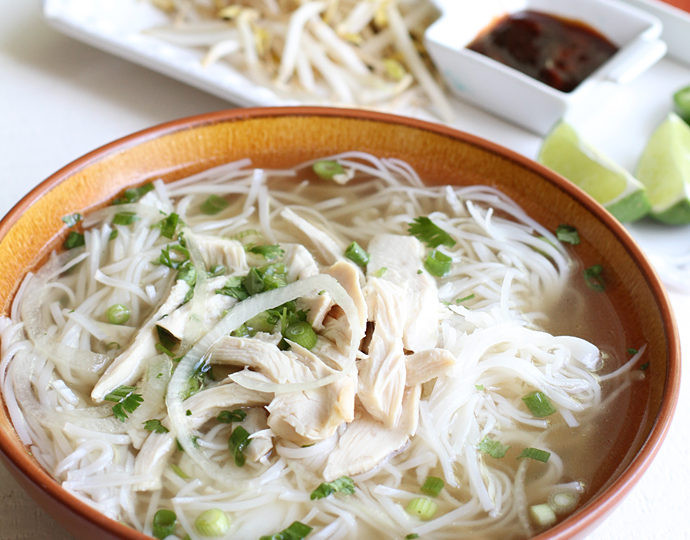Chicken Pho Soup
 Howe We Live Traditional Pho Ga – Vietnamese Chicken