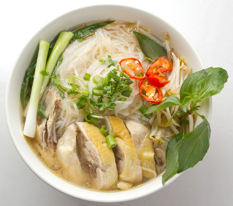 Chicken Pho Soup
 Vietnamese chicken noodle soup recipe easy to cook at home