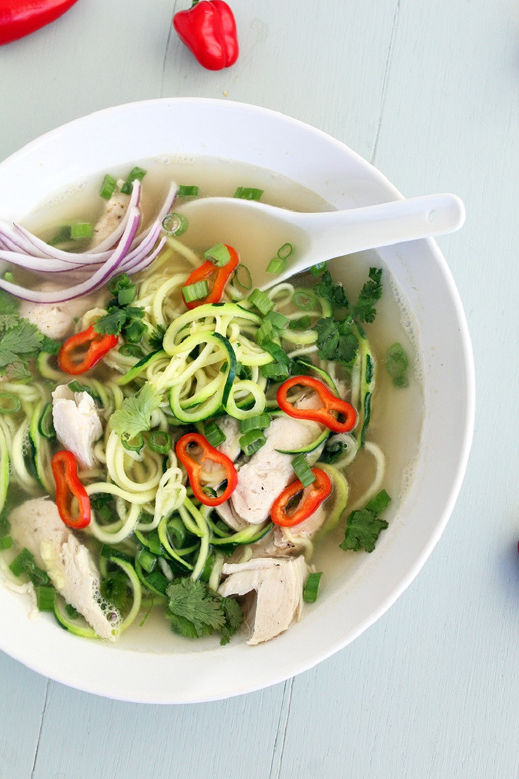 Chicken Pho Soup
 Top 10 Tasty Meals Under 350 Calories Top Inspired