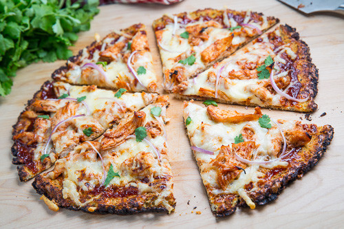 Chicken Pizza Crust
 Cauliflower Pizza Crust with BBQ Chicken Pizza Recipe on