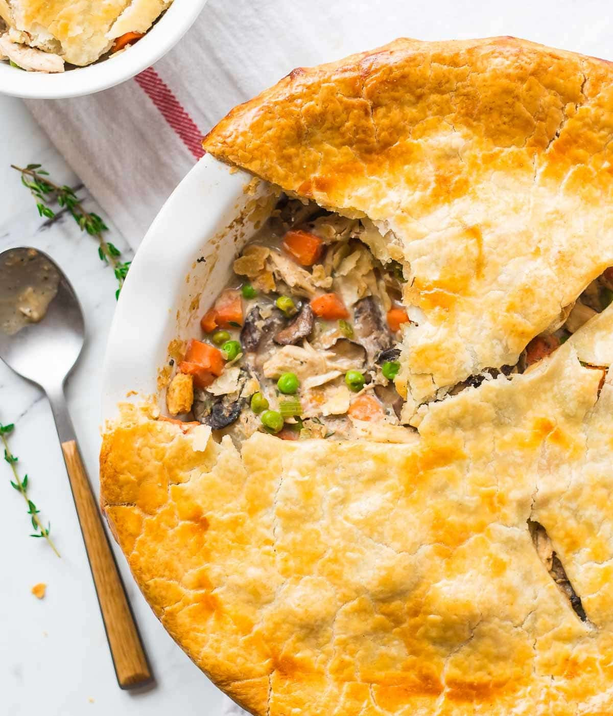 Chicken Pot Pie Calories
 Healthy Chicken Pot Pie