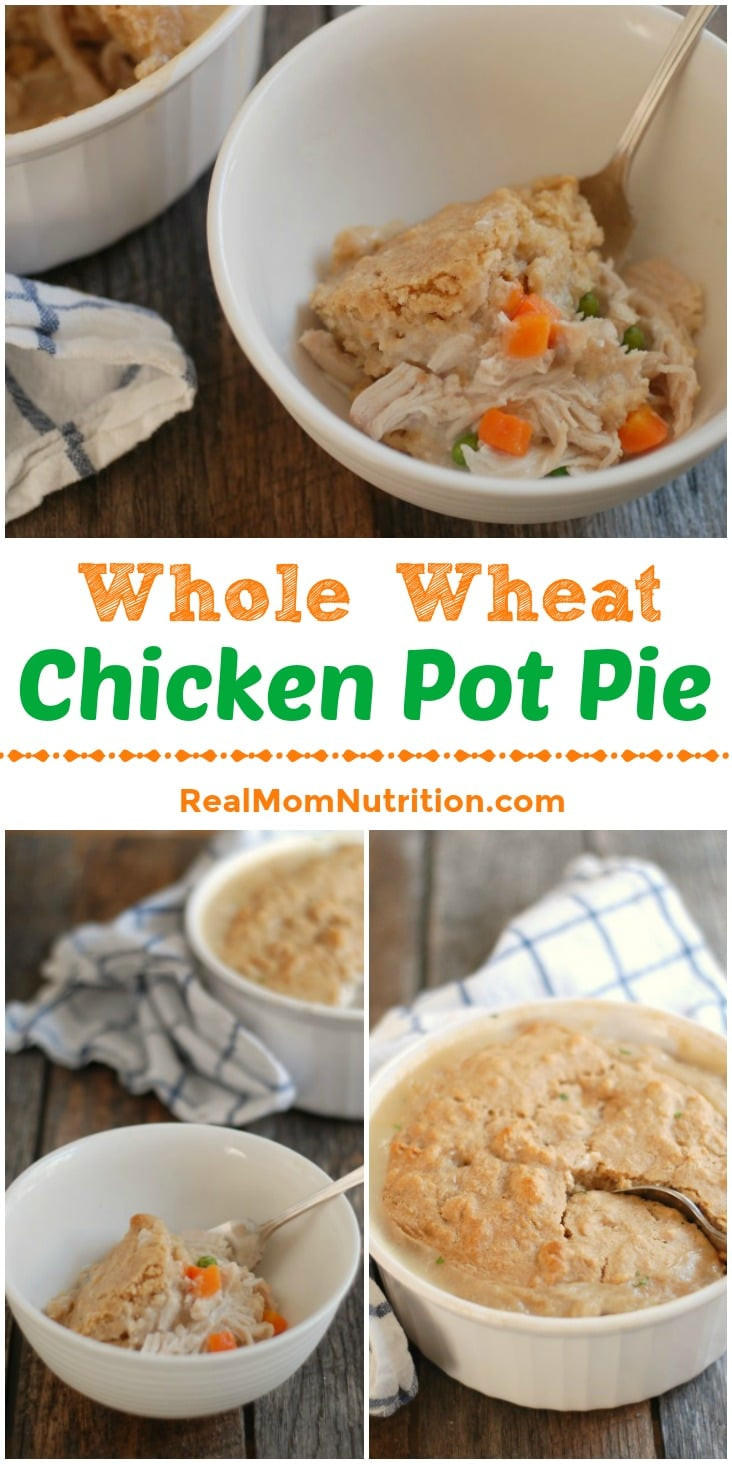 Chicken Pot Pie Calories
 Whole Wheat Chicken Pot Pie Real Mom Nutrition