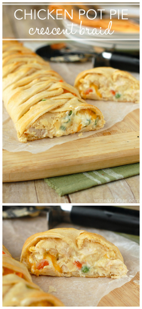 Chicken Pot Pie Crescent Braid
 Chicken Pot Pie Crescent Braid Recipe Our Home Sweet Home