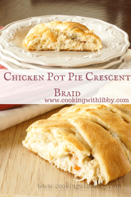 Chicken Pot Pie Crescent Braid
 Chicken Pot Pie Crescent Braid