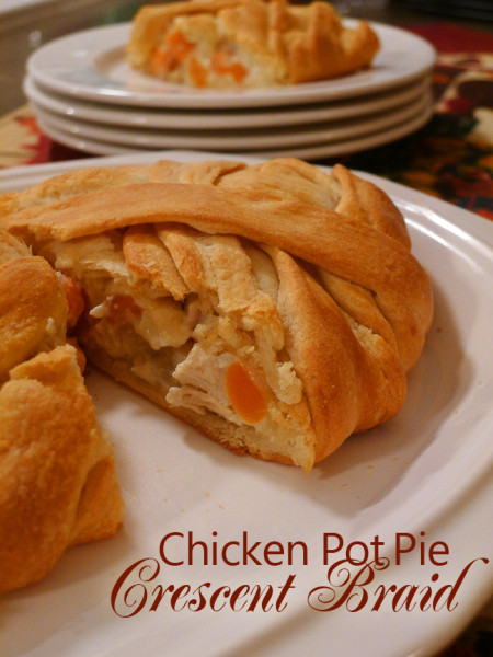 Chicken Pot Pie Crescent Braid
 Chicken Pot Pie Crescent Braid Cooking with Amanda