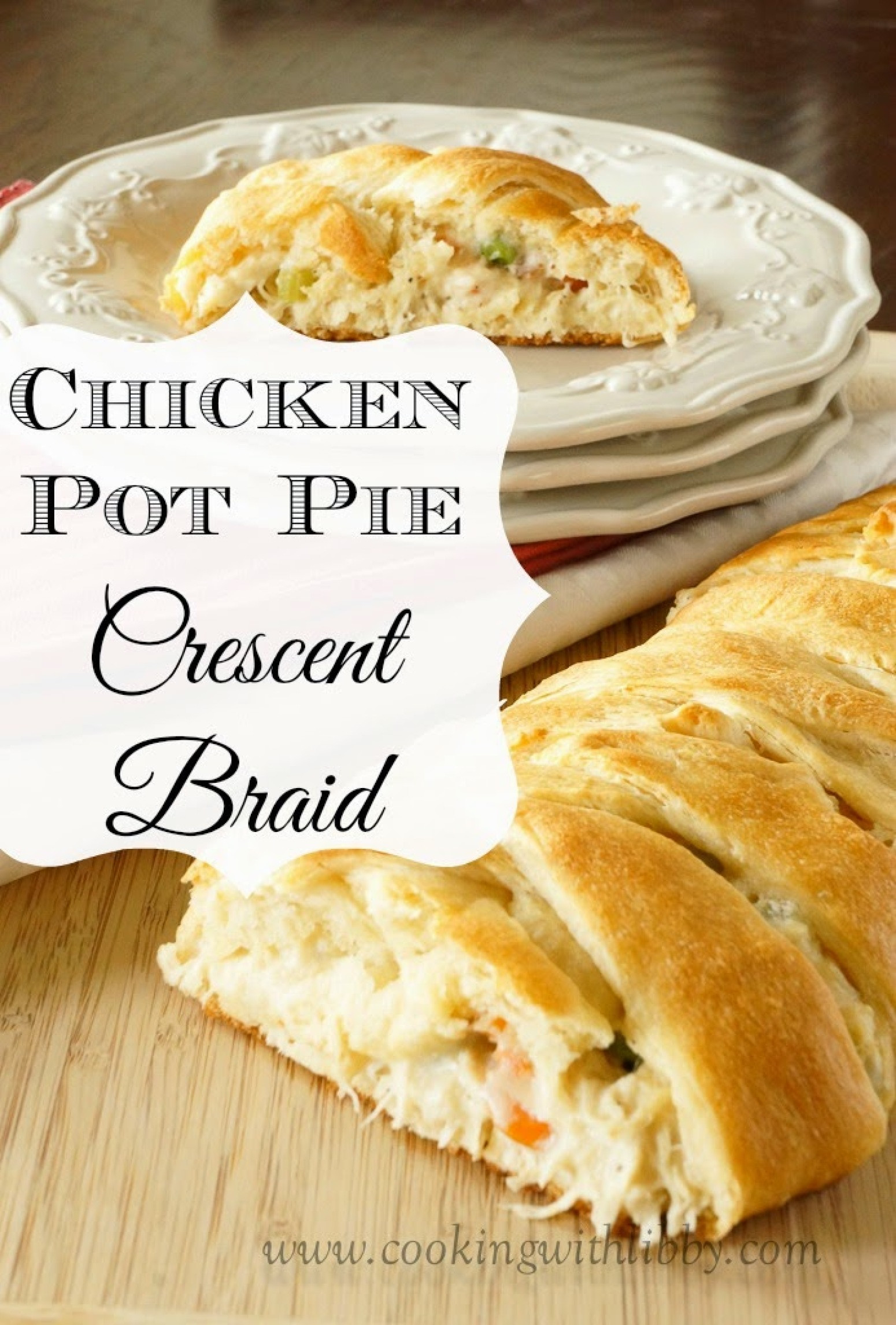 Chicken Pot Pie Crescent Braid
 CHICKEN POT PIE CRESCENT BRAID Recipe 3