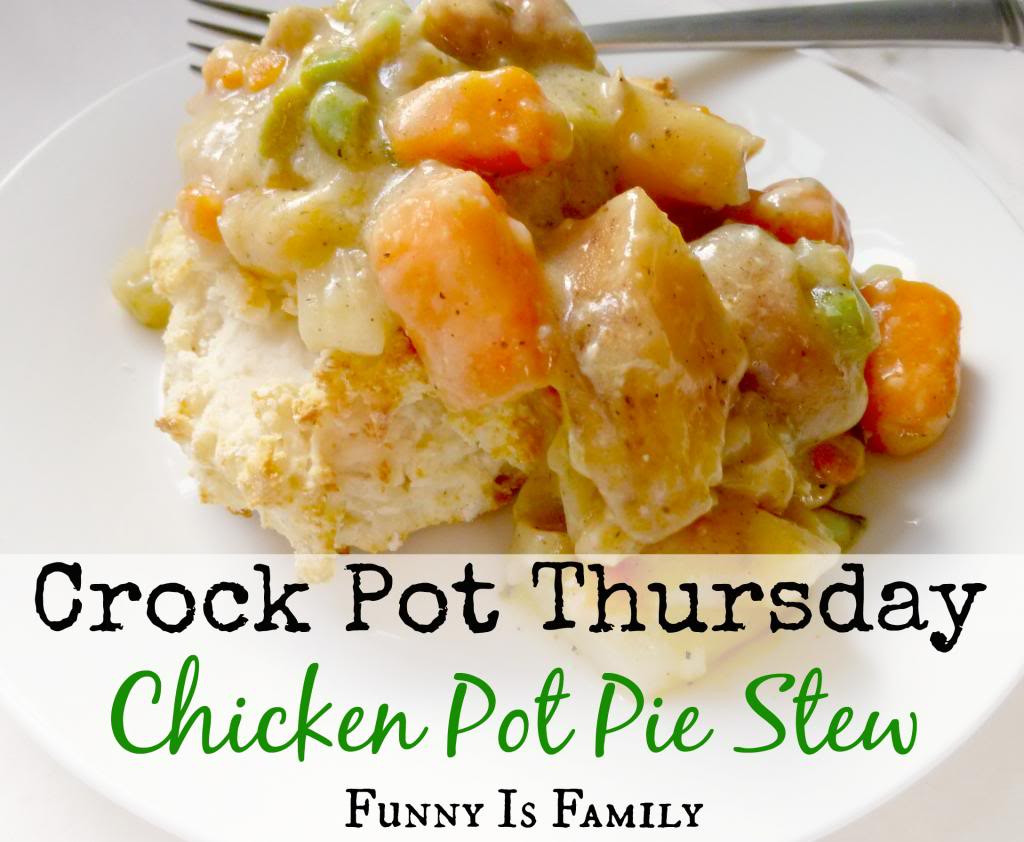 Chicken Pot Pie Crock Pot
 Crock Pot Chicken Pot Pie Stew Funny Is Family