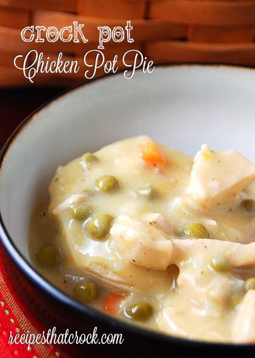 Chicken Pot Pie Crock Pot
 Crock Pot Chicken Pot Pie Recipes That Crock