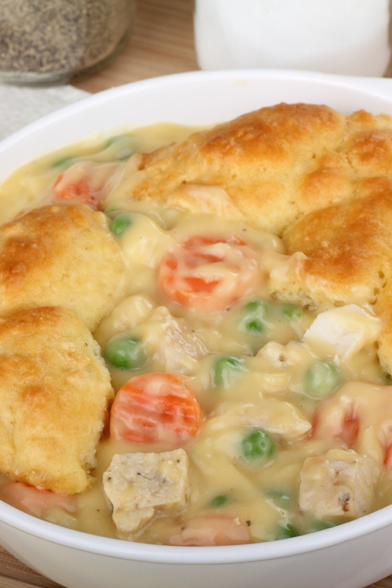 Chicken Pot Pie Crust Recipe
 Mom s Fabulous Chicken Pot Pie with Biscuit Crust