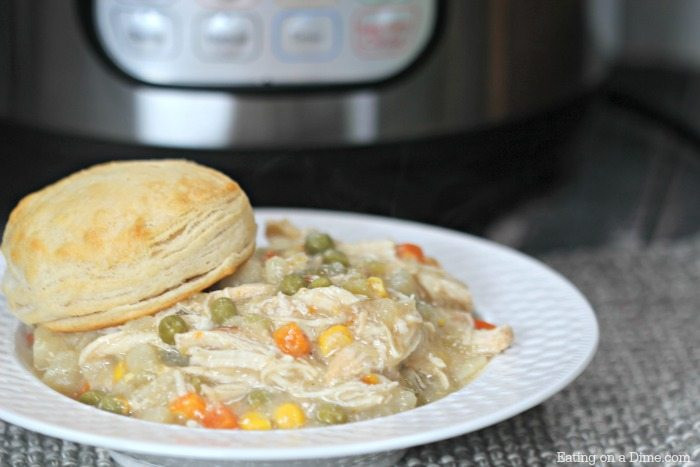 Chicken Pot Pie Instant Pot
 Instant Pot Chicken Pot Pie Recipe Eating on a Dime