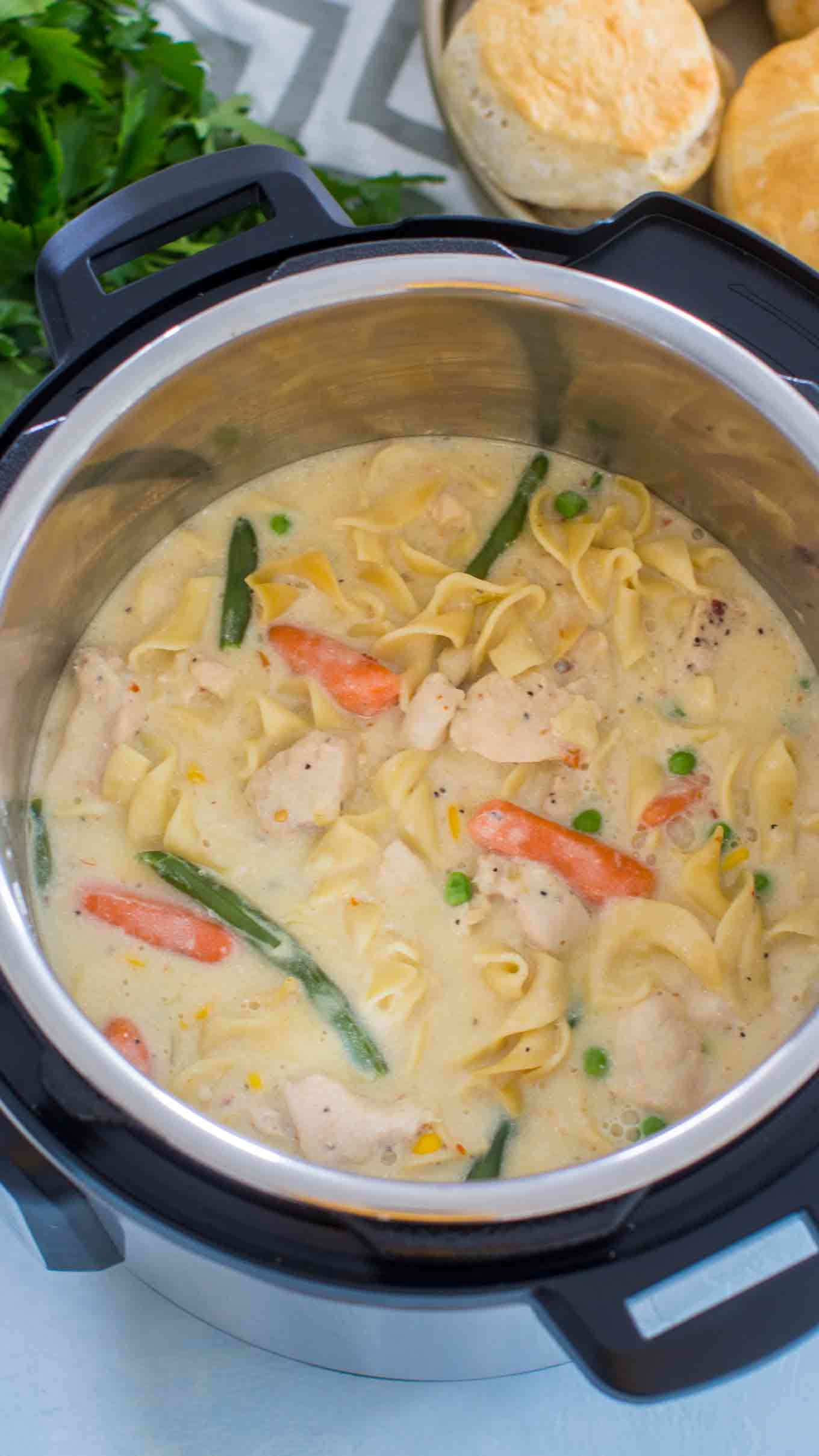 Chicken Pot Pie Instant Pot
 Instant Pot Chicken Pot Pie Pasta Sweet and Savory Meals