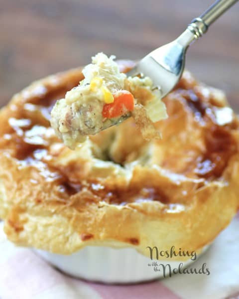 Chicken Pot Pie Puff Pastry
 Individual Puff Pastry Chicken Pot Pies