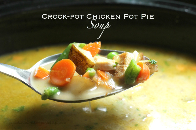 Chicken Pot Pie Soup Crock Pot
 Slow Cooker Chicken Pot Pie Soup Stove Top Option