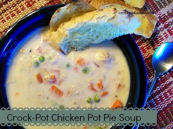Chicken Pot Pie Soup Crock Pot
 Best Crock Pot Recipes on the Net October 2013 Edition