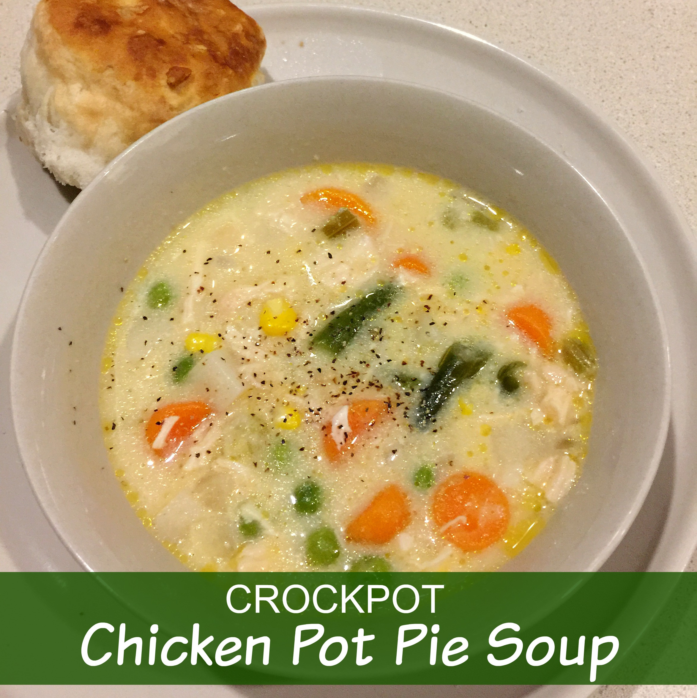 Chicken Pot Pie Soup Crock Pot
 Easy Crockpot Chicken Pot Pie Soup