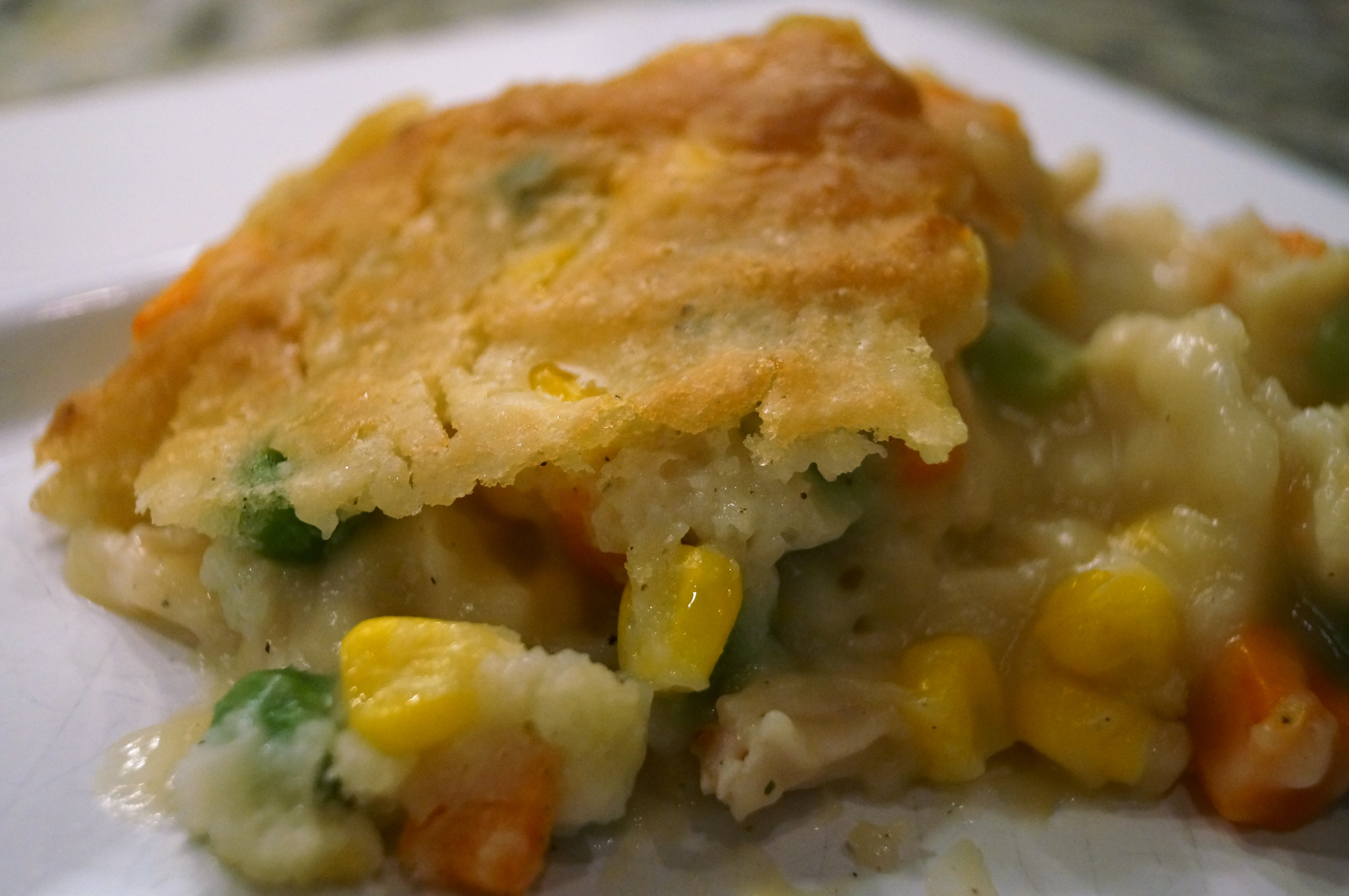 Chicken Pot Pie With Bisquick
 DSC