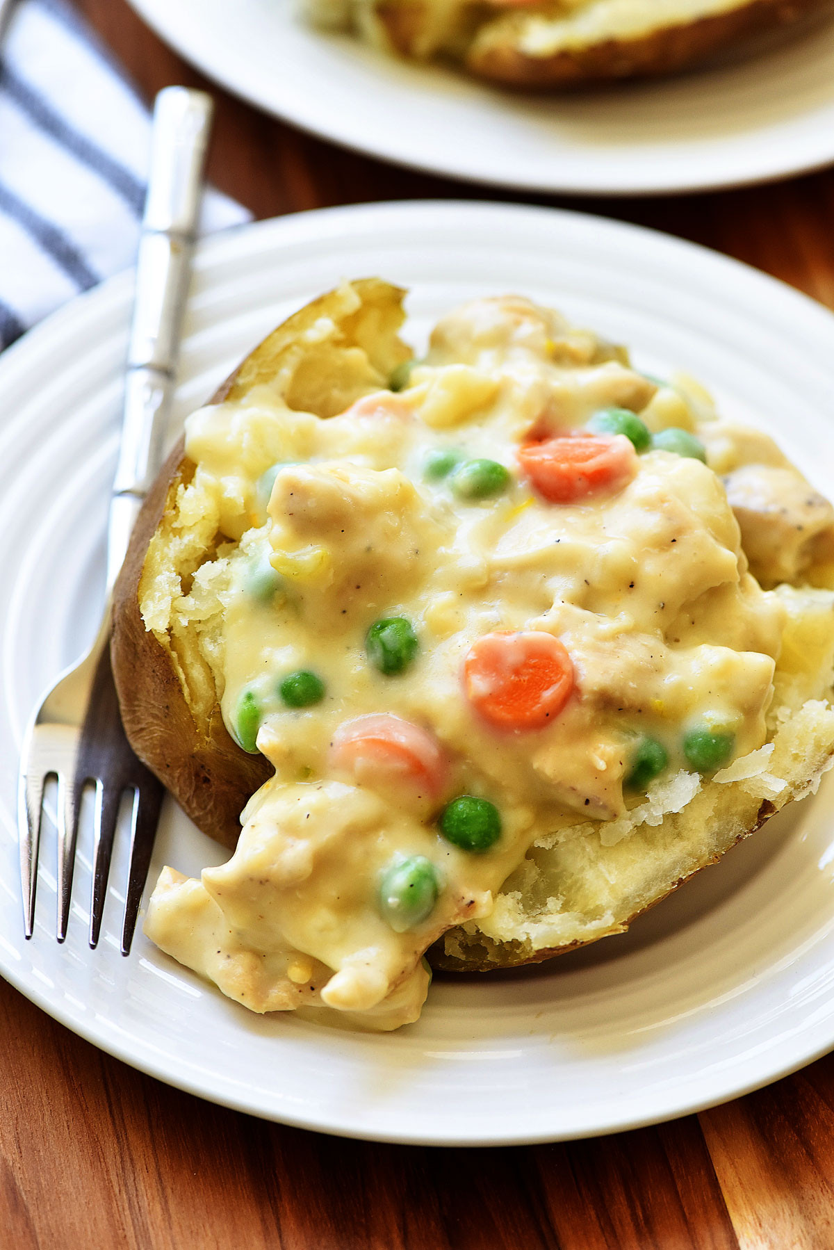 Chicken Pot Pie With Potato
 Chicken Pot Pie Baked Potato Life In The Lofthouse