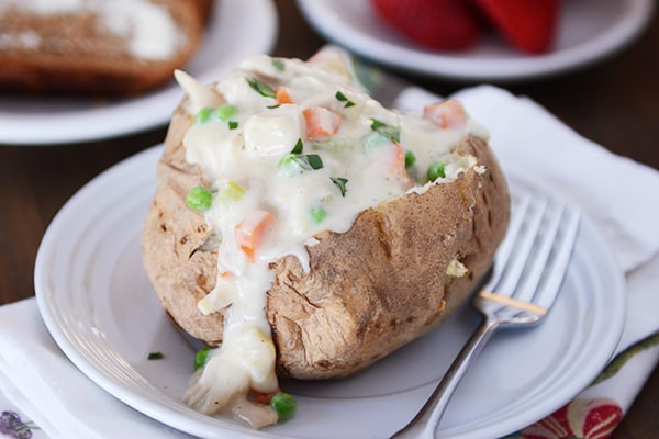 Chicken Pot Pie With Potato
 Chicken Pot Pie Baked Potato