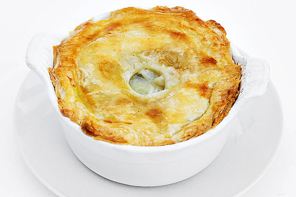 Chicken Pot Pie With Puff Pastry
 Chicken Pot Pie with Puff Pastry Crust Seasons and Suppers