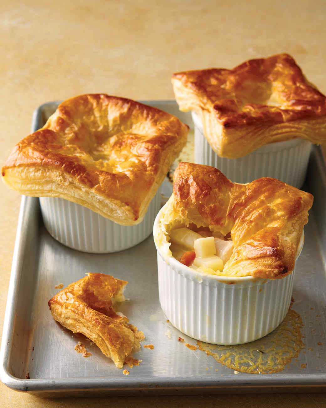 Chicken Pot Pie With Puff Pastry
 Chicken Casserole and Potpie Recipes