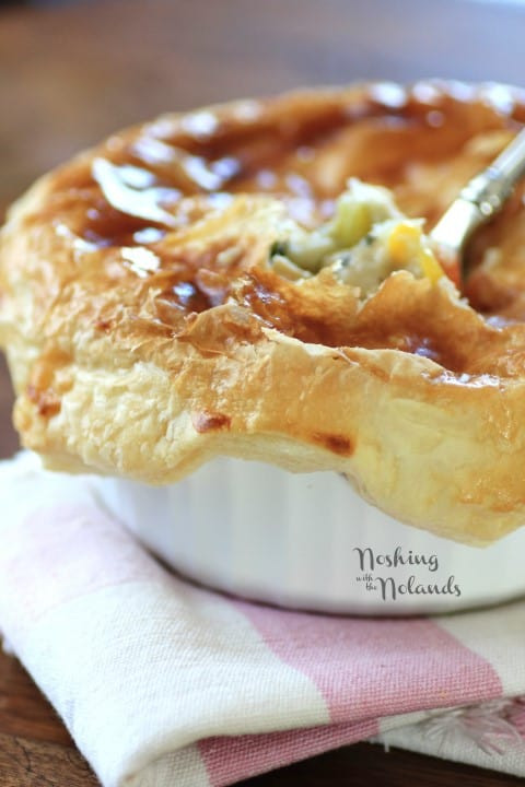 Chicken Pot Pie With Puff Pastry
 Individual Puff Pastry Chicken Pot Pies