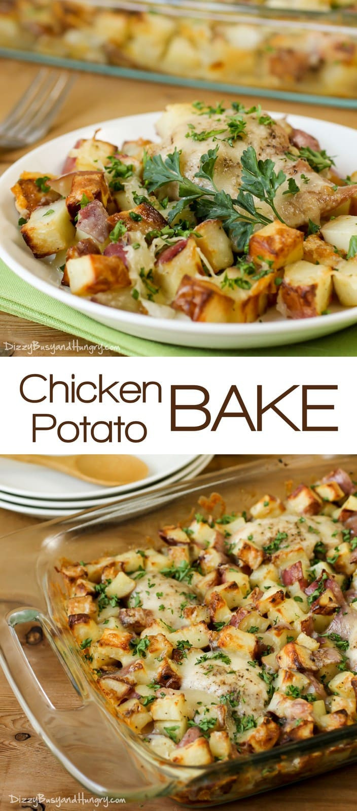 Chicken Potato Recipe
 Chicken Potato Bake