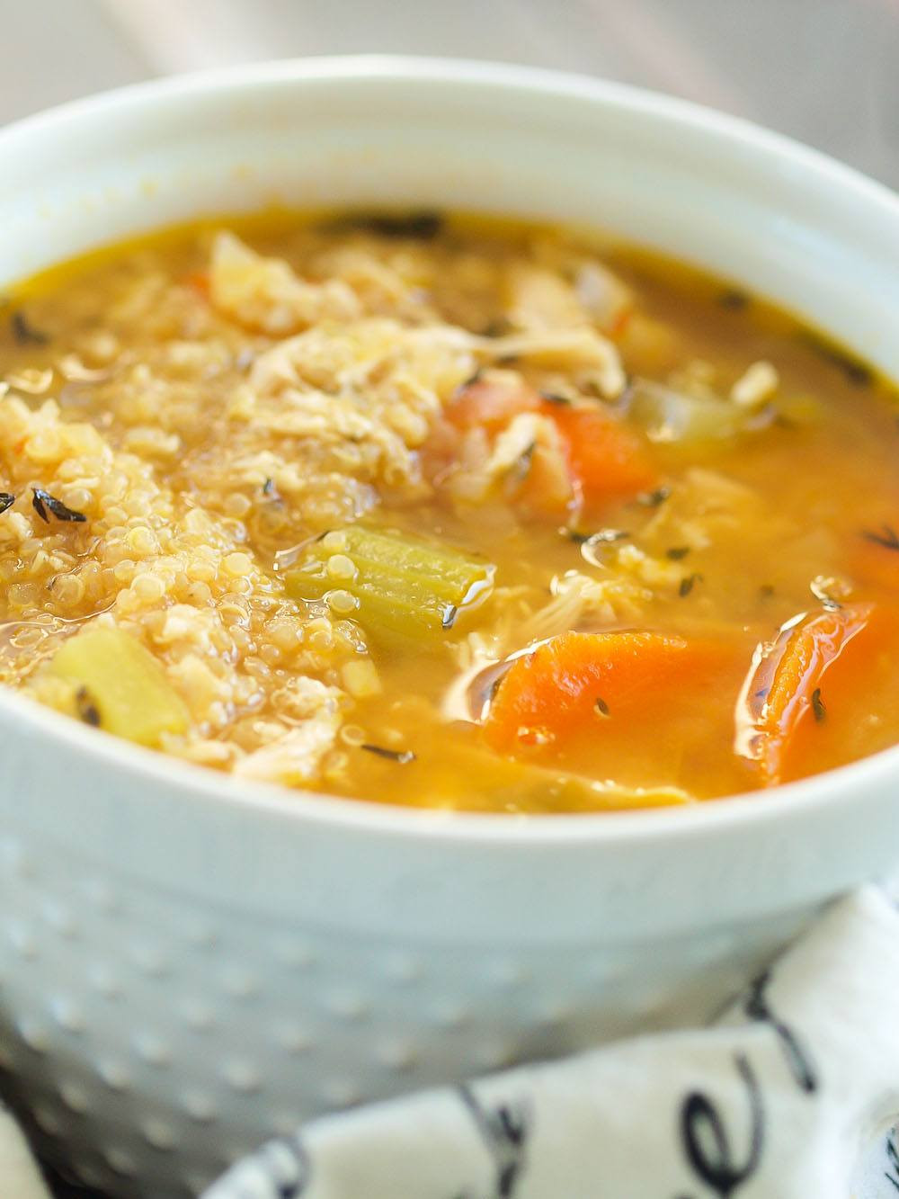 Chicken Quinoa Soup
 25 Clean Eating Chicken Recipes Clean Eating Essentials