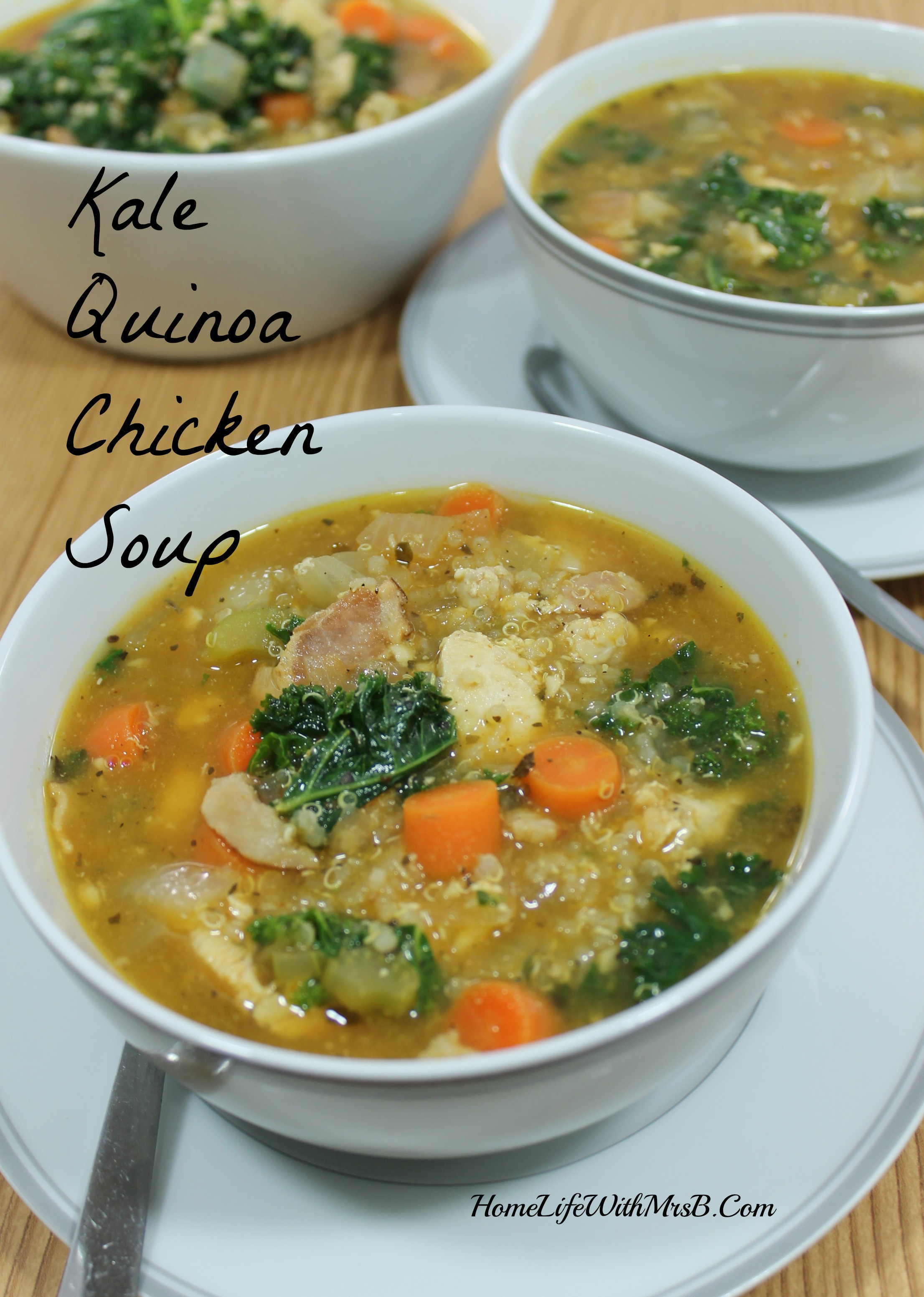 Chicken Quinoa Soup
 Kale Quinoa Chicken Soup