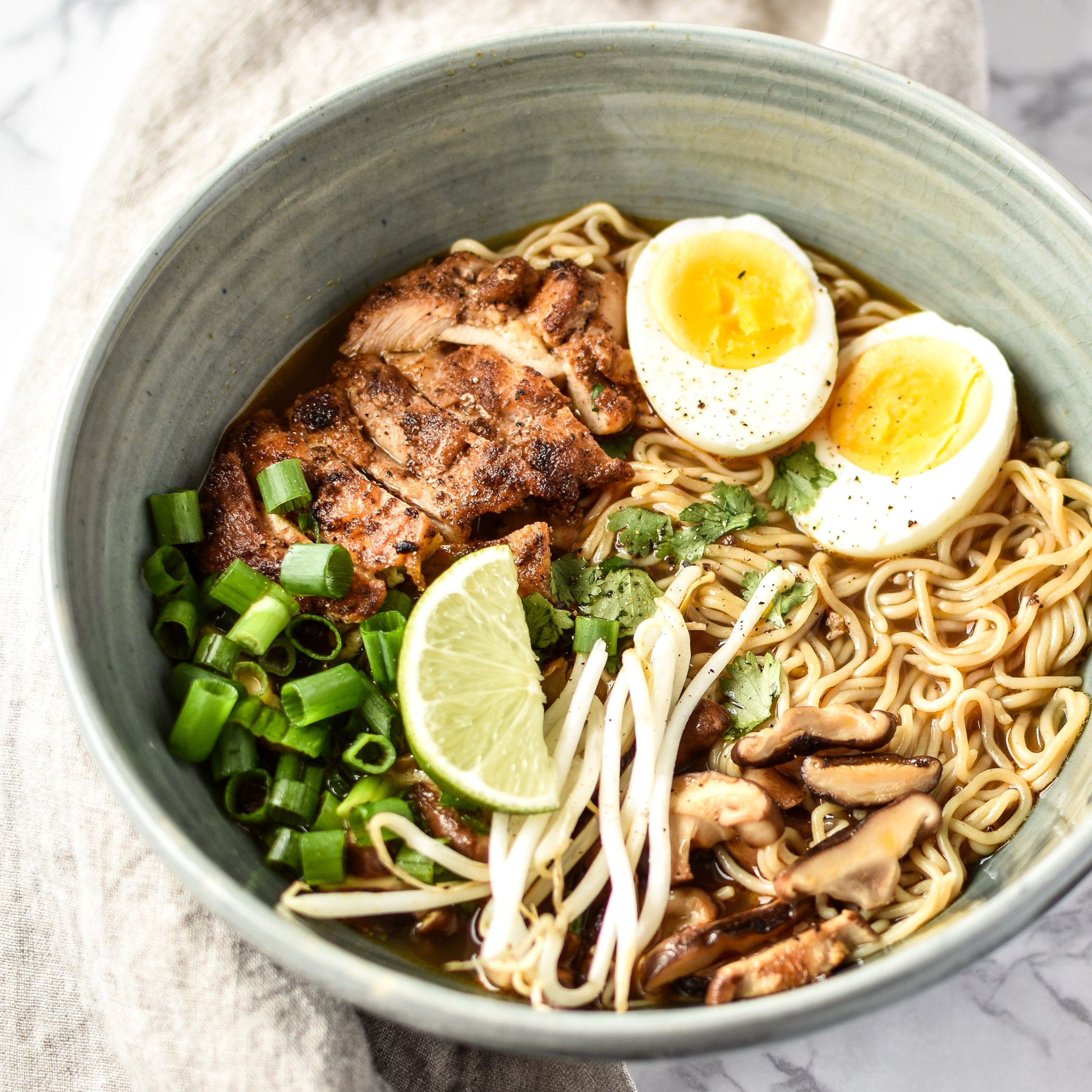 Chicken Ramen Noodles
 Simple Shiitake Mushroom Chicken Ramen Project Meal Plan