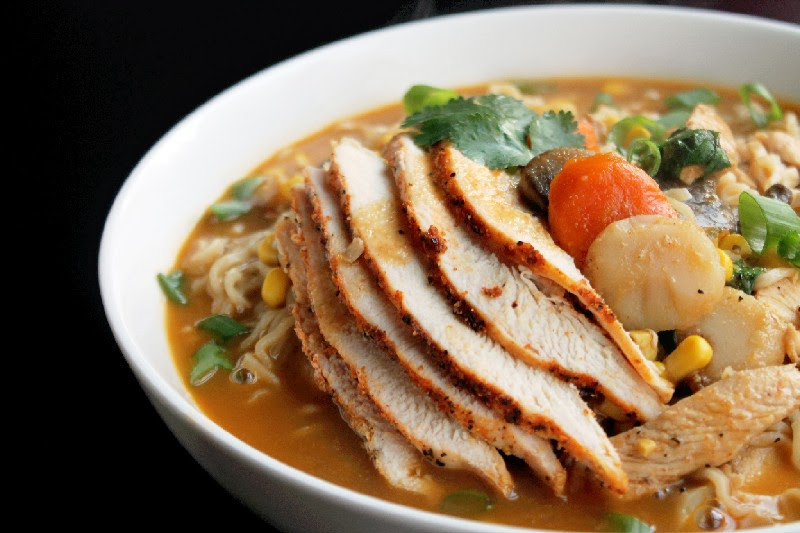 Chicken Ramen Noodles
 Roasted Chicken Ramen Noodle Soup Creole Contessa