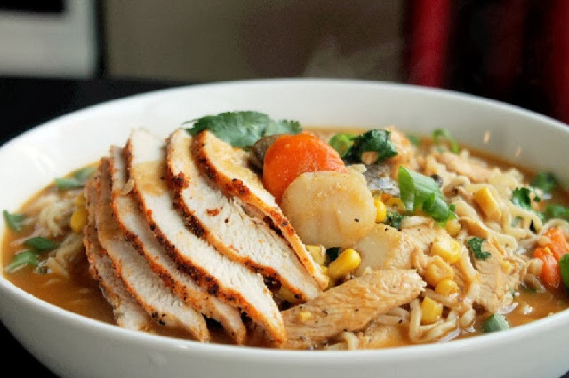 Chicken Ramen Noodles
 Roasted Chicken Ramen Noodle Soup Creole Contessa